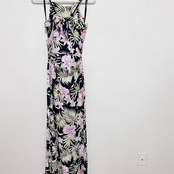 For love and lemons Palms Maxi Dress in Pastel Palm Floral size S - Picture 12 of 15